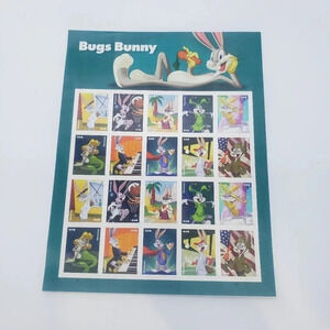 US Mint Sheet MNH VF SC#5494-5503 Bugs Bunny